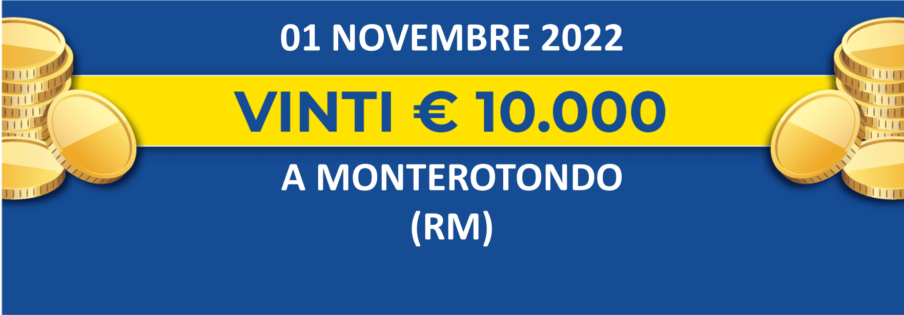 01 novembre: biglietto vincente dei premi giornalieri Lotteria Italia 2022 01 novembre: biglietto vincente dei premi giornalieri Lotteria Italia 2022