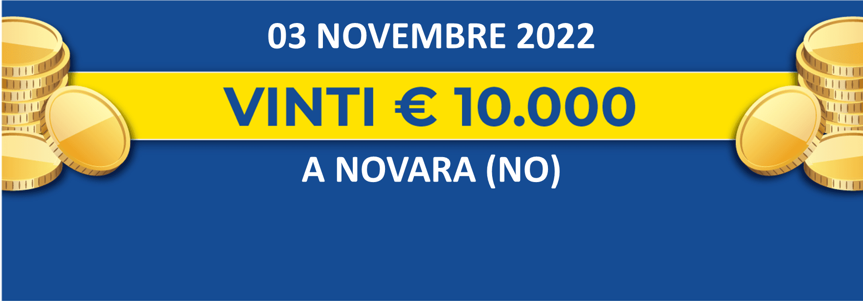 03 novembre: biglietto vincente dei premi giornalieri Lotteria Italia 2022 03 novembre: biglietto vincente dei premi giornalieri Lotteria Italia 2022