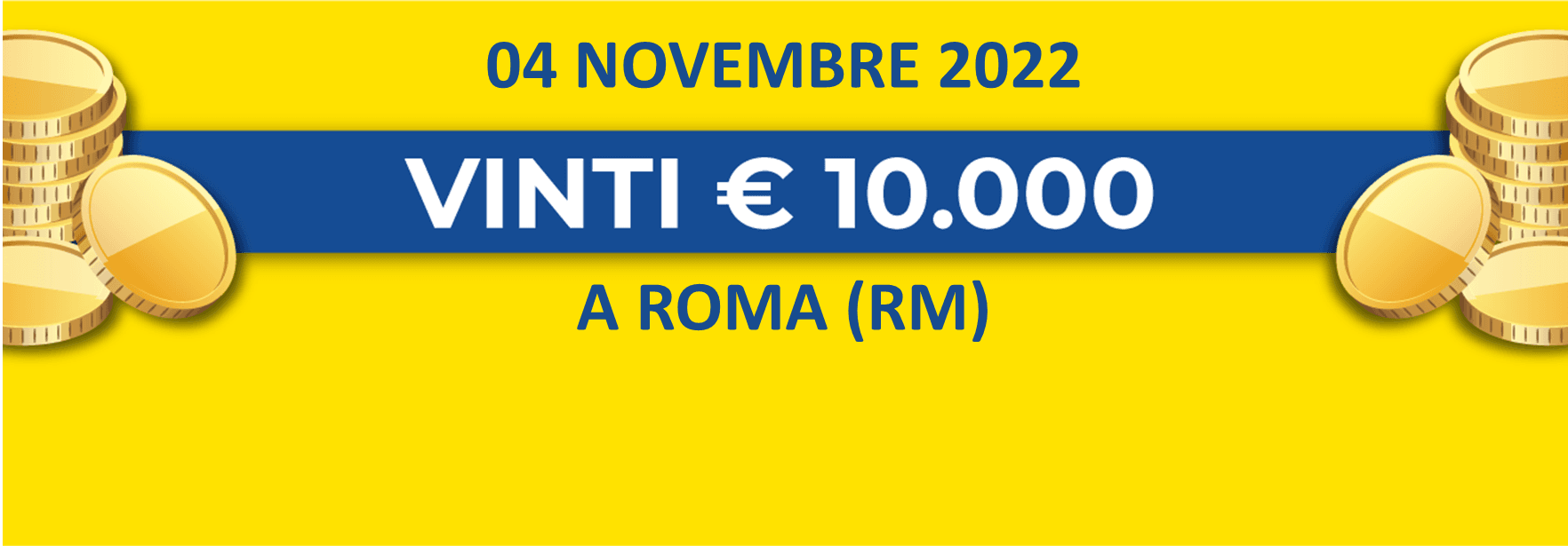 04 novembre: biglietto vincente dei premi giornalieri Lotteria Italia 2022 04 novembre: biglietto vincente dei premi giornalieri Lotteria Italia 2022