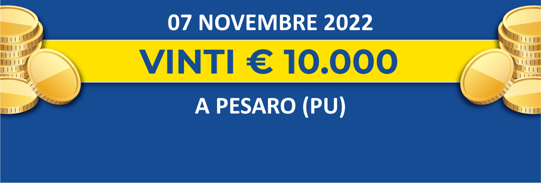 07 novembre: biglietto vincente dei premi giornalieri Lotteria Italia 2022 07 novembre: biglietto vincente dei premi giornalieri Lotteria Italia 2022