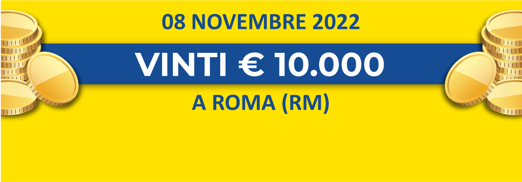 08 novembre: biglietto vincente dei premi giornalieri Lotteria Italia 2022 08 novembre: biglietto vincente dei premi giornalieri Lotteria Italia 2022