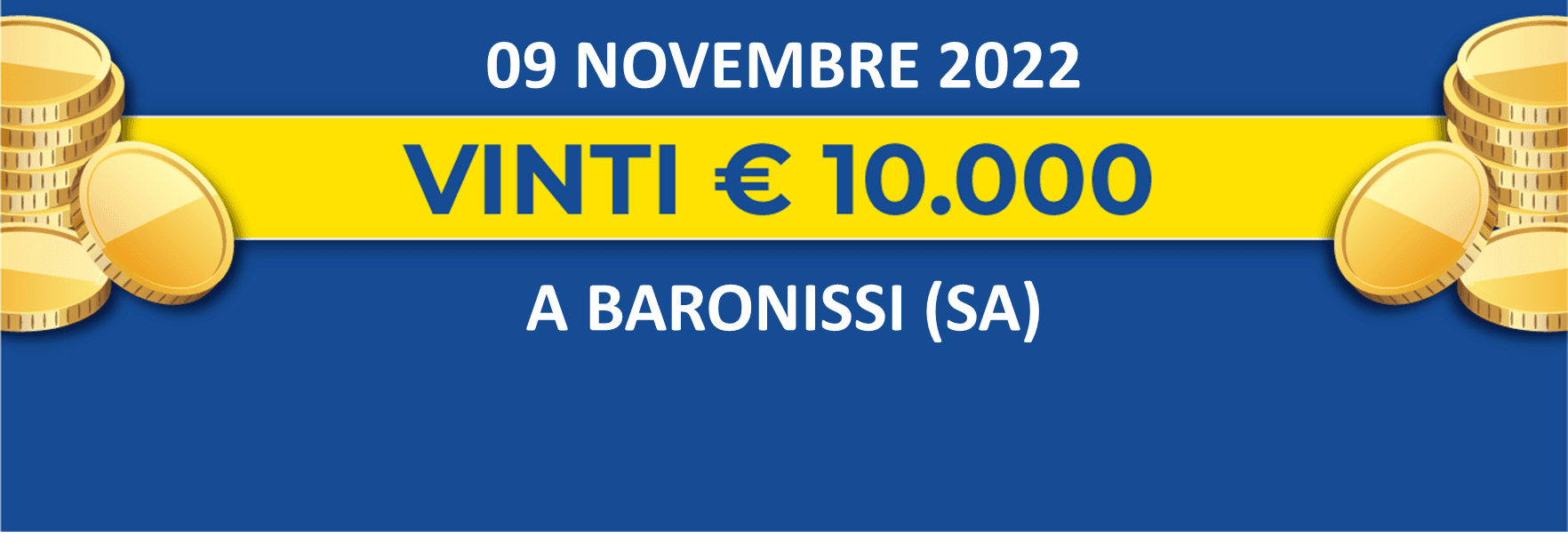 09 novembre: biglietto vincente dei premi giornalieri Lotteria Italia 2022 09 novembre: biglietto vincente dei premi giornalieri Lotteria Italia 2022