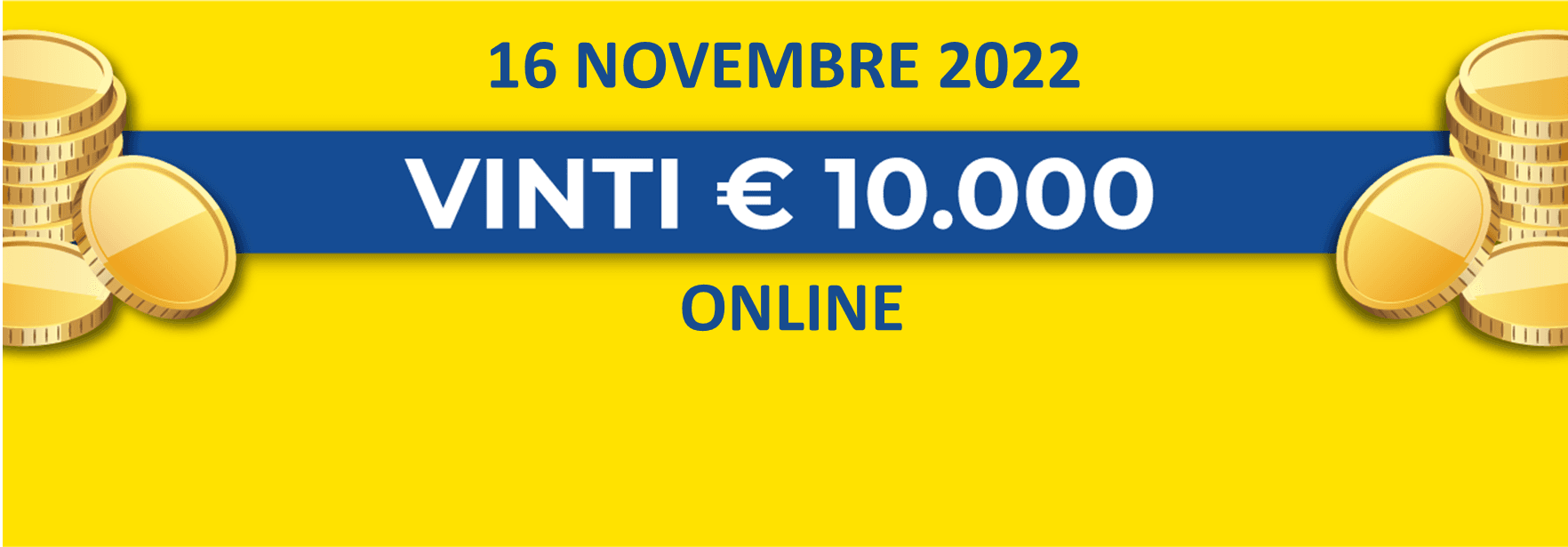 16 novembre: biglietto vincente dei premi giornalieri Lotteria Italia 2022 16 novembre: biglietto vincente dei premi giornalieri Lotteria Italia 2022