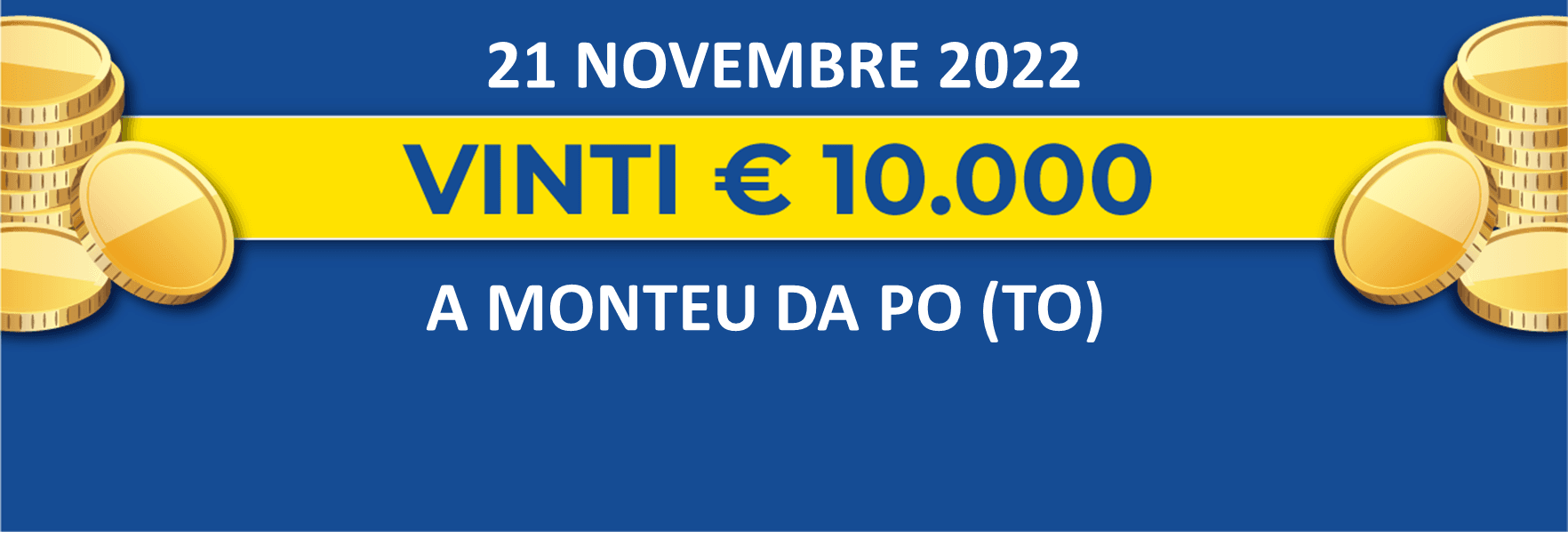 21 novembre: biglietto vincente dei premi giornalieri Lotteria Italia 2022 21 novembre: biglietto vincente dei premi giornalieri Lotteria Italia 2022