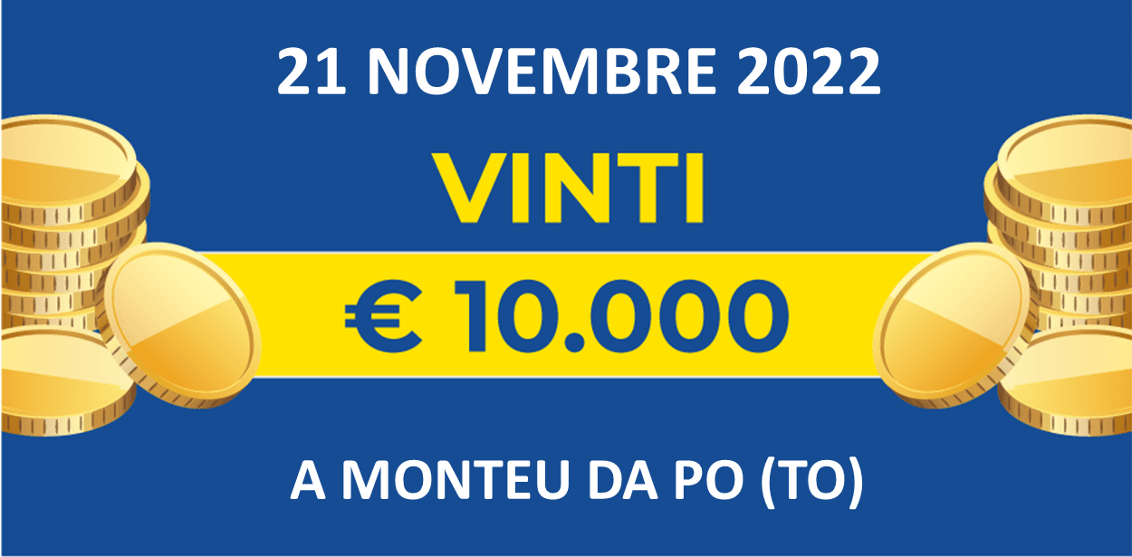 21 novembre: biglietto vincente dei premi giornalieri Lotteria Italia 2022 21 novembre: biglietto vincente dei premi giornalieri Lotteria Italia 2022