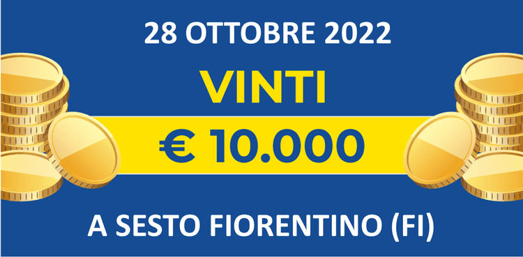 28 ottobre: biglietto vincente dei premi giornalieri Lotteria Italia 2022 28 ottobre: biglietto vincente dei premi giornalieri Lotteria Italia 2022