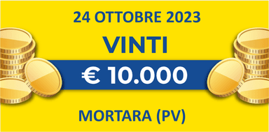 Biglietto vincente 24 ottobre dei premi giornalieri Lotteria Italia 2023 Biglietto vincente 24 ottobre dei premi giornalieri Lotteria Italia 2023