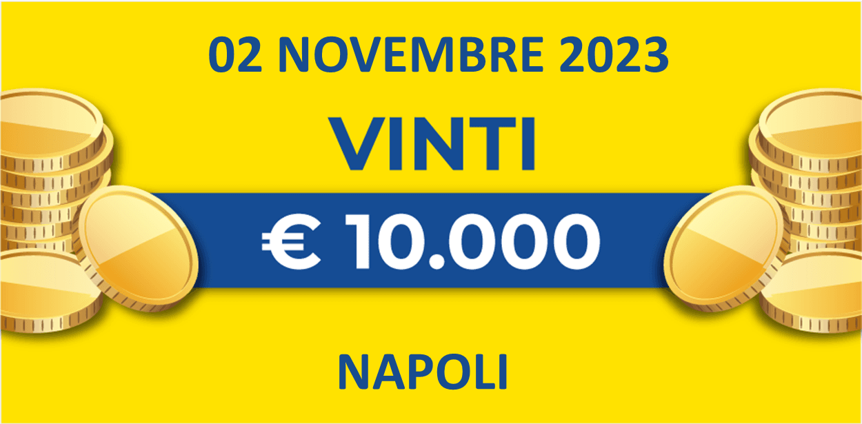 Biglietto vincente 02 novembre dei premi giornalieri Lotteria Italia 2023 Biglietto vincente 02 novembre dei premi giornalieri Lotteria Italia 2023