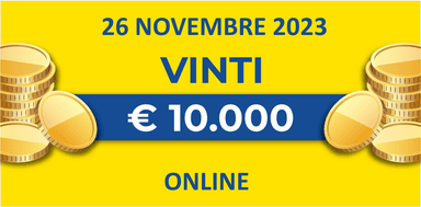 Biglietto vincente del 24, 25 e 26 novembre dei premi giornalieri Lotteria Italia 2023 Biglietto vincente del 24, 25 e 26 novembre dei premi giornalieri Lotteria Italia 2023
