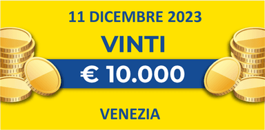 Biglietti vincenti del 11 dicembre dei premi giornalieri Lotteria Italia 2023 Biglietti vincenti del 11 dicembre dei premi giornalieri Lotteria Italia 2023