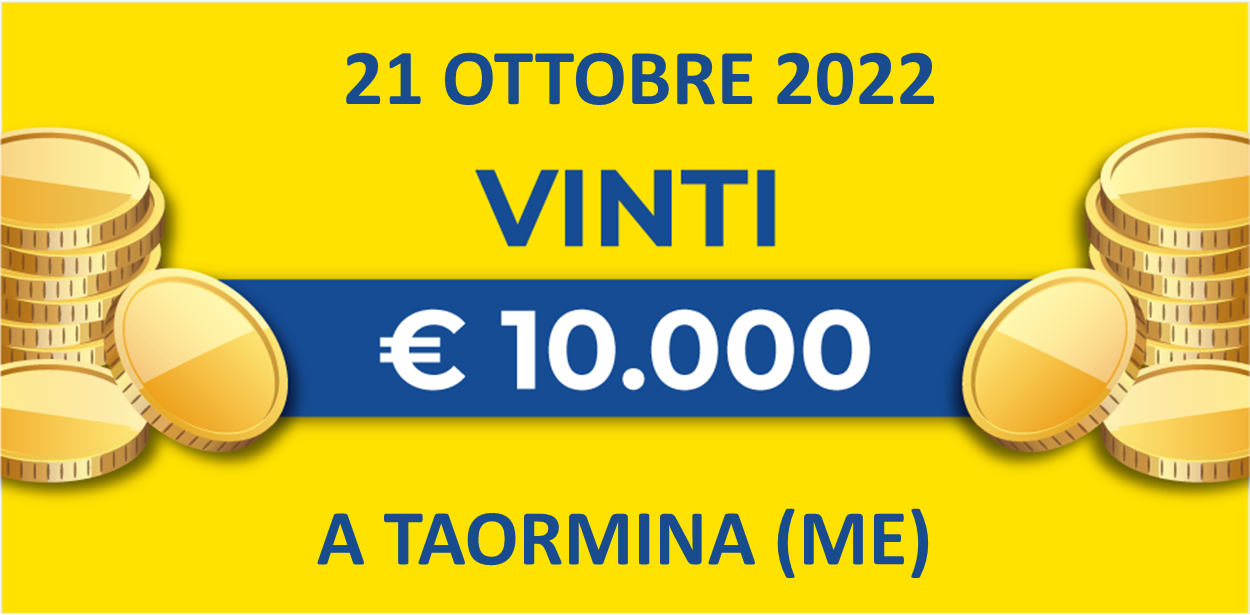 21 ottobre: biglietto vincente dei premi giornalieri Lotteria Italia 2022
