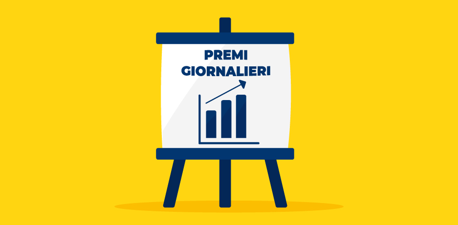 Statistiche sui premi giornalieri di Lotteria Italia 2022