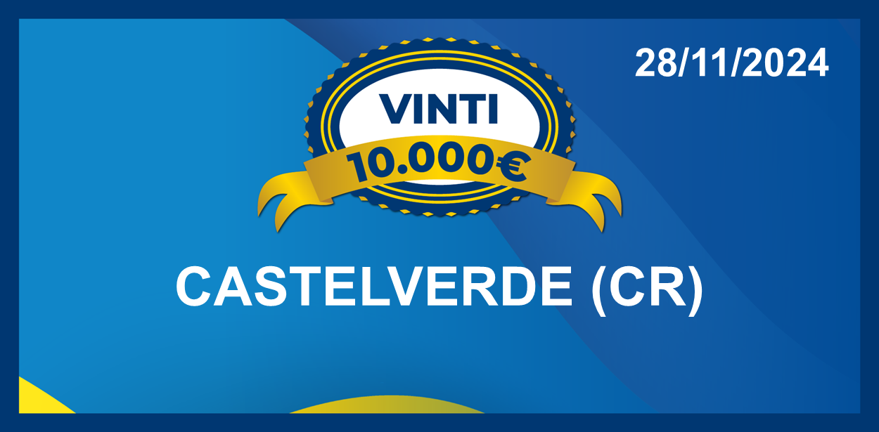 Biglietto vincente il premio giornaliero della Lotteria Italia 2024 del 28 novembre