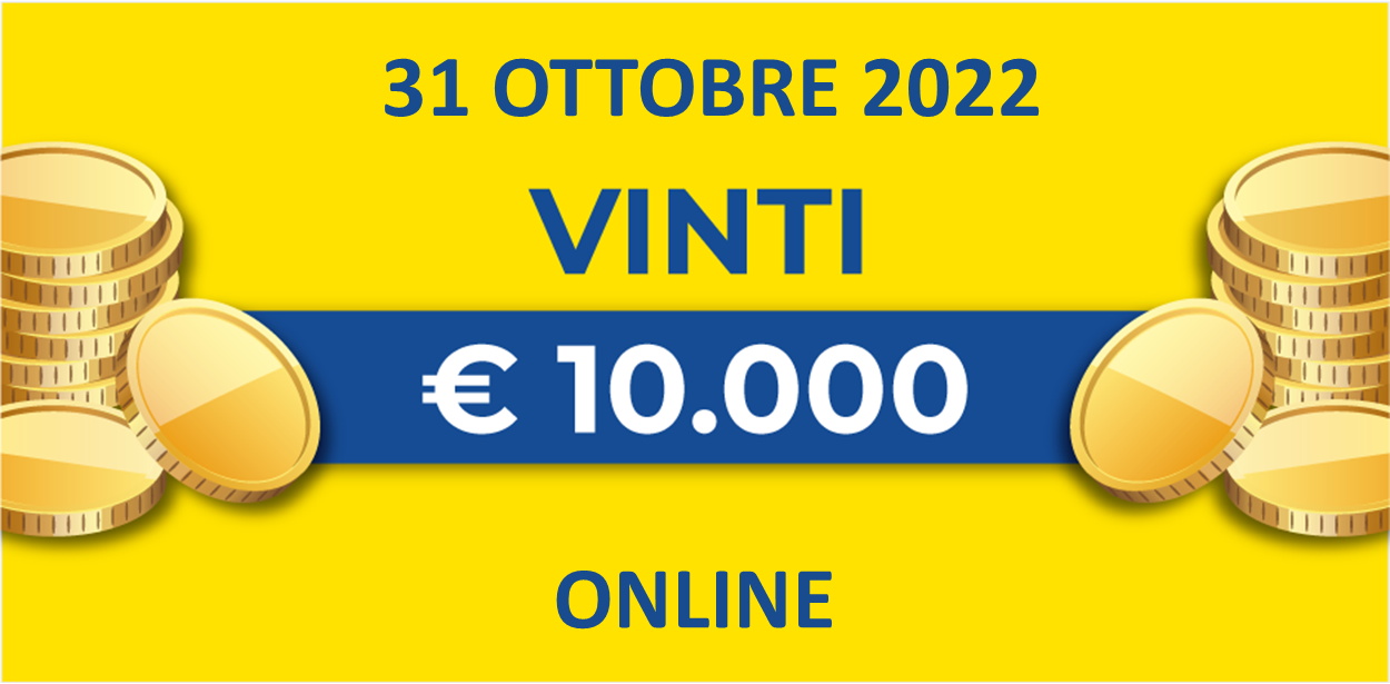 31 ottobre: biglietto vincente dei premi giornalieri Lotteria Italia 2022
