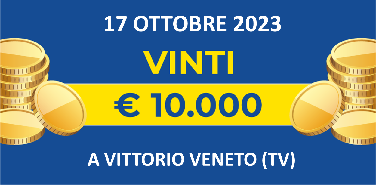 Biglietto vincente 17 ottobre dei premi giornalieri Lotteria Italia 2023