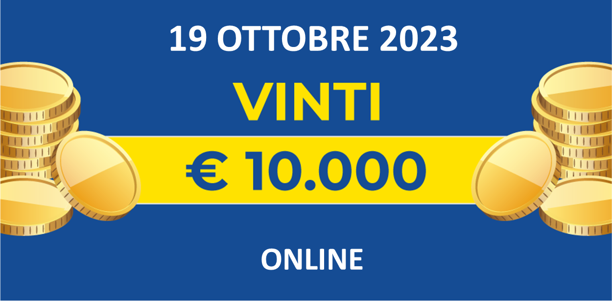 Biglietto vincente 19 ottobre dei premi giornalieri Lotteria Italia 2023